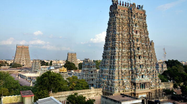 Madurai temple, India